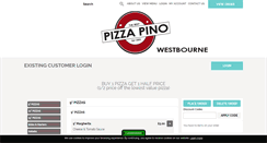 Desktop Screenshot of pizzapino.co.uk